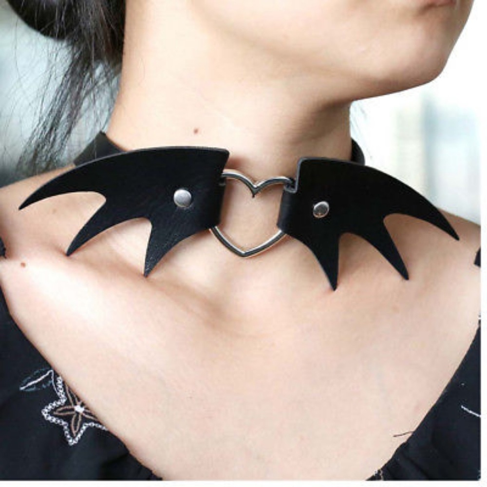 Sexy Vampire black, choker necklace